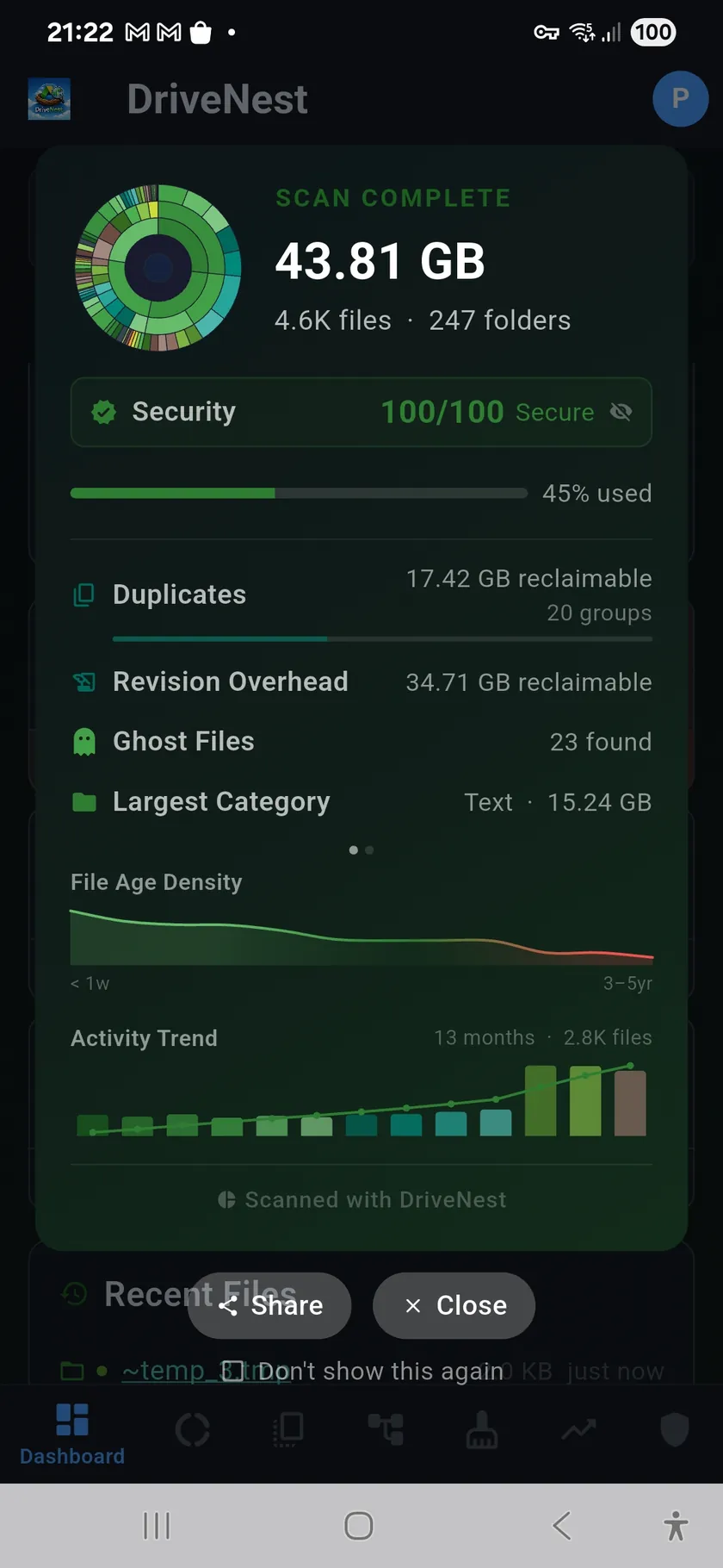 Scan Summary