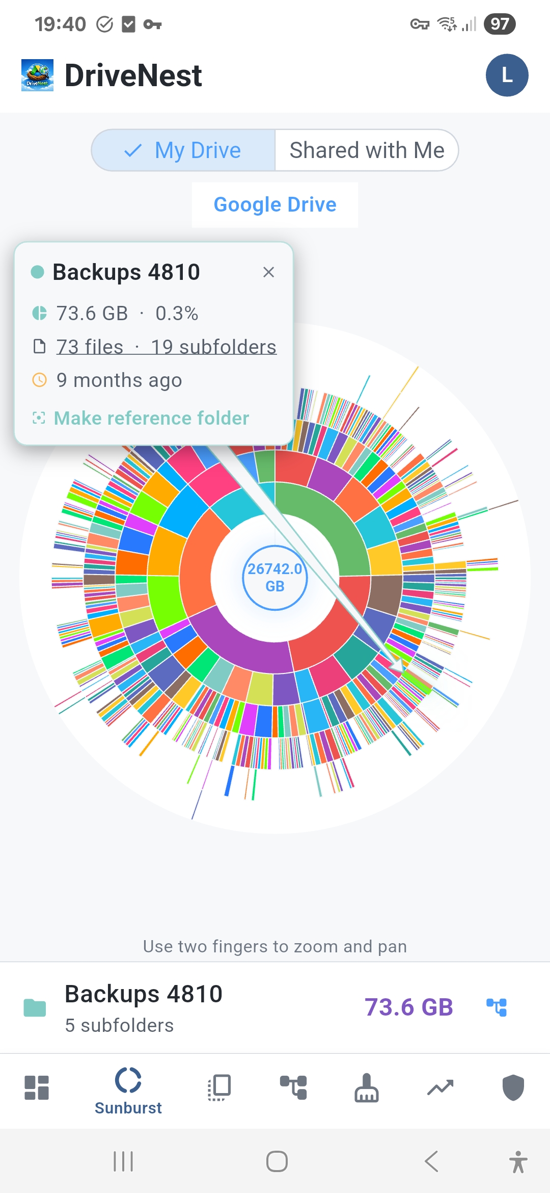 Sunburst Detail - Light
